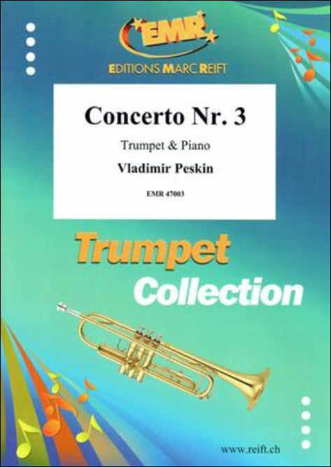 ペスキン:トランペット協奏曲 第3番 【輸入:トランペット】