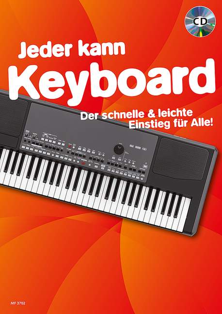 Jeder kann 第2巻 キーボード編(独語)(CD付) 【輸入:ピアノ】