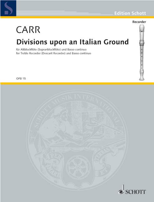 カル:イタリアの分割 【輸入:リコーダー】