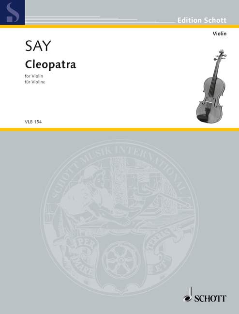 サイ：クレオパトラ Op.34 【輸入：ヴァイオリン】 | ヤマハの楽譜通販 ...