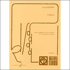 ロベール:カデンツァ 【輸入:サクソフォン】