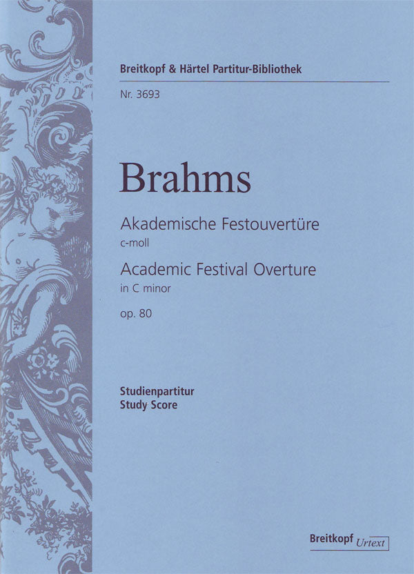 ブラームス:大学祝典序曲 Op.80/原典版: スタディ・スコア 【輸入:オーケストラ(スコア)】