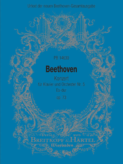 ベートーヴェン:ピアノ協奏曲 第5番 変ホ長調 Op.73 「皇帝」/新ベートーヴェン全集版/Kuthen編: 指揮者用大型スコア 【輸入:ピアノとオーケストラ(スコア)】