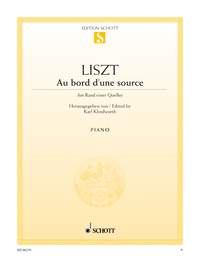 リスト：巡礼の年 第1年 「スイス」より 泉のほとりにて 【輸入