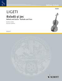 リゲティ:学校の管弦楽団のためのバラードと舞曲 【輸入:ヴァイオリン】