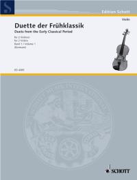 VIOLINDUETTE DER FRUHKLASSIK/BORMANN BD.1 【輸入:ヴァイオリン】