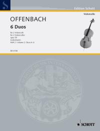 オッフェンバック:二重奏曲 Op.50 第2巻: 第4番-第6番 【輸入:チェロ】