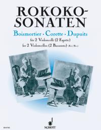 ROKOKO-SONATEN FUR 2 VIOLONCELLI/2 FAGOTTE 【輸入:チェロ】