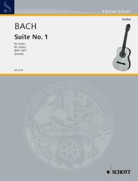 バッハ:無伴奏チェロ組曲 第1番 BWV 1007/デュアルテ編 【輸入:ギター】