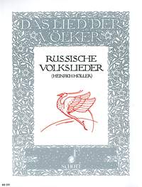 LIED DER VOLKER BD. 1: RUSSISCHE VOLKSLIEDER 【輸入:ヴォーカルとピアノ】