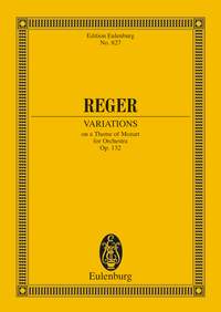 レーガー：モーツァルトの主題による変奏曲とフーガ Op.132: スタディ