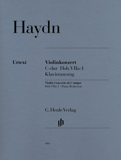 ハイドン：バイオリン協奏曲 第1番 ハ長調 Hob.VIIa/1/原典版 【輸入：ヴァイオリン】