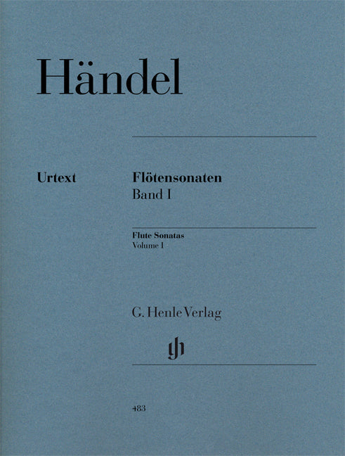 ヘンデル:ソナタ集 第1巻 【輸入:フルート】