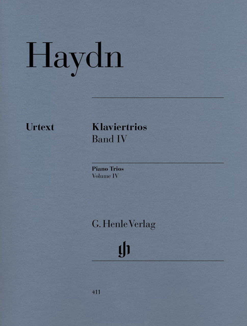 ハイドン：ピアノ三重奏曲集 第4巻: Hob.XV/18-26/原典版/Becker-Glauch編 【輸入：室内楽(パート譜)】