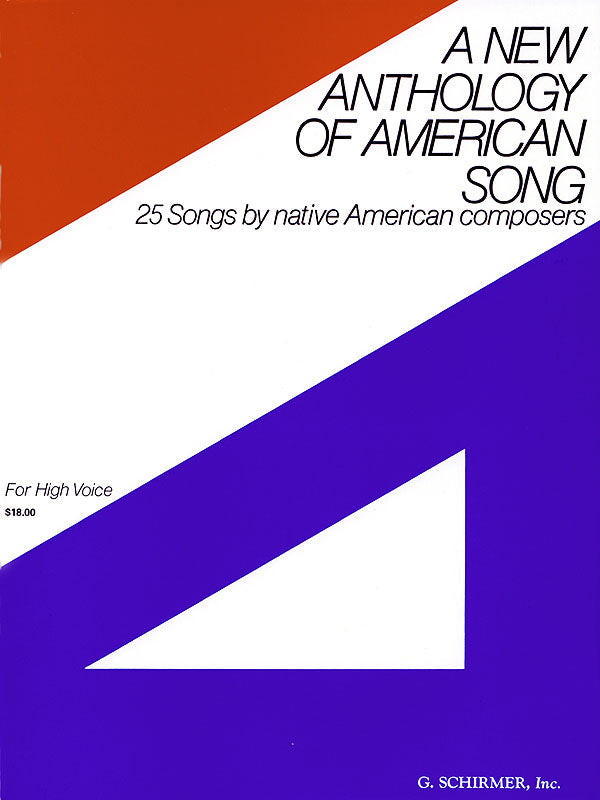 NEW ANTHOLOGY OF AMERICAN SONGS(H)/E 【輸入:ヴォーカルとピアノ】