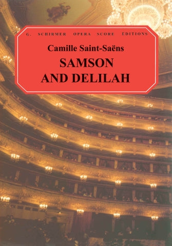 サン・サーンス:オペラ「サムソンとデリラ」 Op.47(仏語・英語)/Ducloux英語訳 【輸入:ヴォーカルとピアノ】