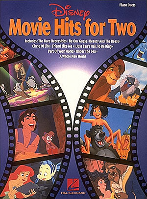 DISNEY MOVIE HITS FOR TWO 【輸入:ピアノ】