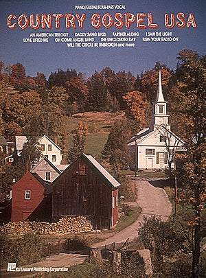 アメリカのカントリー・ゴスペル/四部合唱用編曲 【輸入:合唱とピアノ】