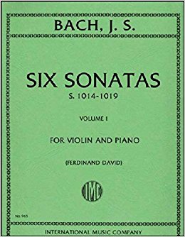 バッハ:バイオリン・ソナタ集 第1巻 BWV 1014-1016 【輸入:ヴァイオリン】