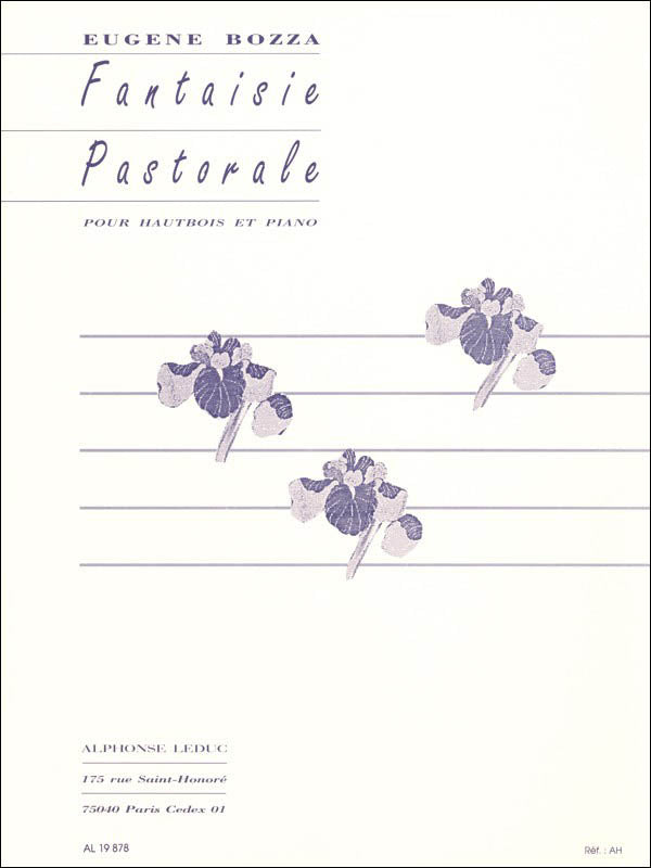 (未使用･未開封品)ボザ : イタリア幻想曲 (オーボエ、ピアノ) ルデュック出版 ボザ／イタリア幻想曲《輸入クラリネット楽譜》 – ロケットミュージック