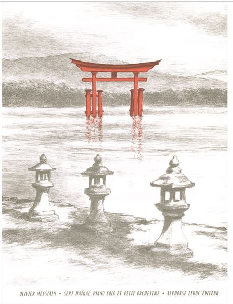 メシアン:7つの俳諧 - 日本のスケッチ 【輸入:室内楽(スコア)】