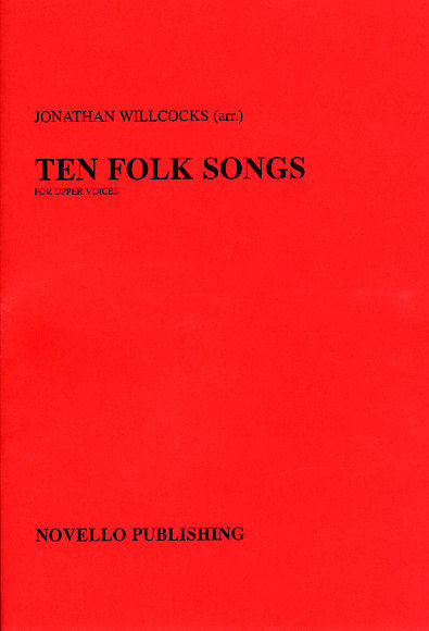 10 FOLKSONGS(S,S,A) 【輸入:合唱とピアノ】