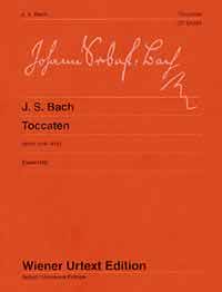 バッハ:トッカータ集 BWV 910-916/ウィーン原典版/ヒル運指/Eisert編 【輸入:ピアノ】