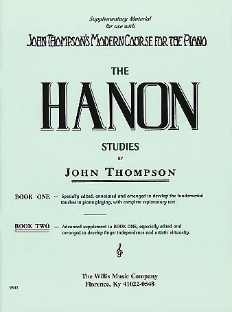 トンプソン：ハノン教本 第2巻 【輸入：ピアノ】 | ヤマハの楽譜通販