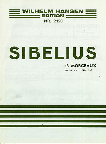 シベリウス：13の小品 Op.76より スケッチ 【輸入：ピアノ】 | ヤマハ