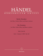 ヘンデル:6つのソナタ 第2巻: HWV 382-383 【輸入:ヴァイオリン】