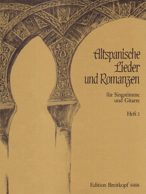 ALTSPANISCHE LIEDER UND ROMANZE BD.2 MIT GITARRE 【輸入:ヴォーカルとピアノ】