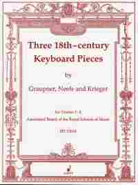THREE 18TH-CENTURY KEYBOARD PIECES 【輸入:ピアノ】