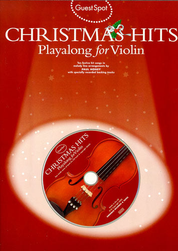 ゲスト・スポット バイオリン編: クリスマス・ヒット曲: CD付 【輸入:ヴァイオリン】