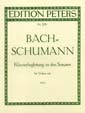 バッハ:無伴奏バイオリンのためのソナタとパルティータ 第1巻: BWV 1001-1003/シューマン編 【輸入:ヴァイオリン】
