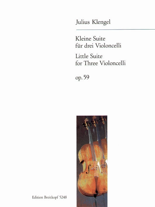 クレンゲル:小組曲 Op.59 【輸入:チェロ】