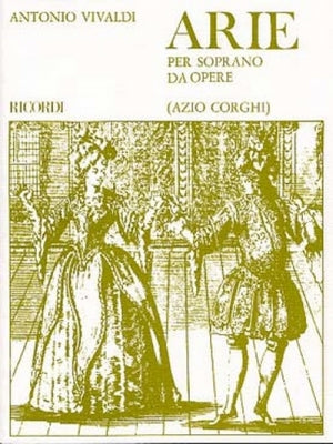ヴィヴァルディ:オペラ・アリア集: メゾ・ソプラノ/コントラルト編(伊語)/Corghi編 【輸入:ヴォーカルとピアノ】