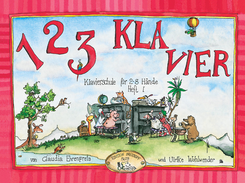 1 2 3 KLAVIER VOL.1/EHRENPREIS 【輸入:ピアノ】