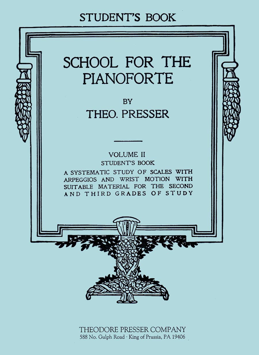 SCHOOL FOR THE PIANOFORTE VOL.2: STUDENT'S BOOK 【輸入:ピアノ】