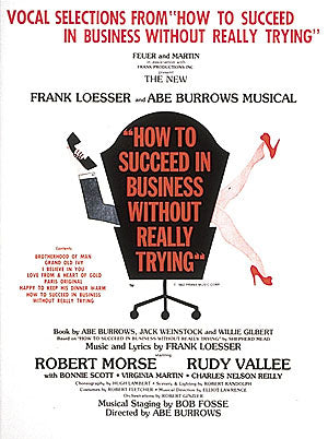 HOW TO SUCCEED IN BUSINESS WITHOUT REALLY TRYING 【輸入:ヴォーカルとピアノ】