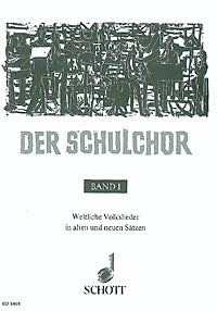 SCHULCHOR, DER BD.1 【輸入:合唱とピアノ】