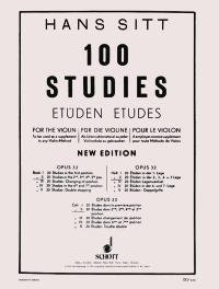 ジット:100の練習曲 Op.32 第2巻: 第2、第3、第4、第5ポジションのための20の練習曲 【輸入:ヴァイオリン】