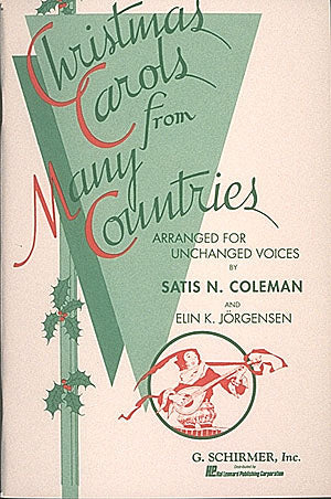 CHRISTMAS CAROLS FROM MANY COUNTRIES 【輸入:ヴォーカルとピアノ】