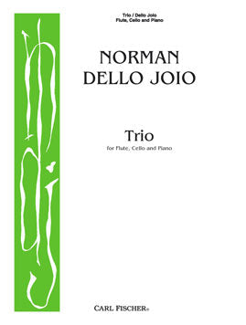 デロ・ジョイオ:フルート、チェロとピアノのための三重奏曲 【輸入:室内楽(パート譜)】