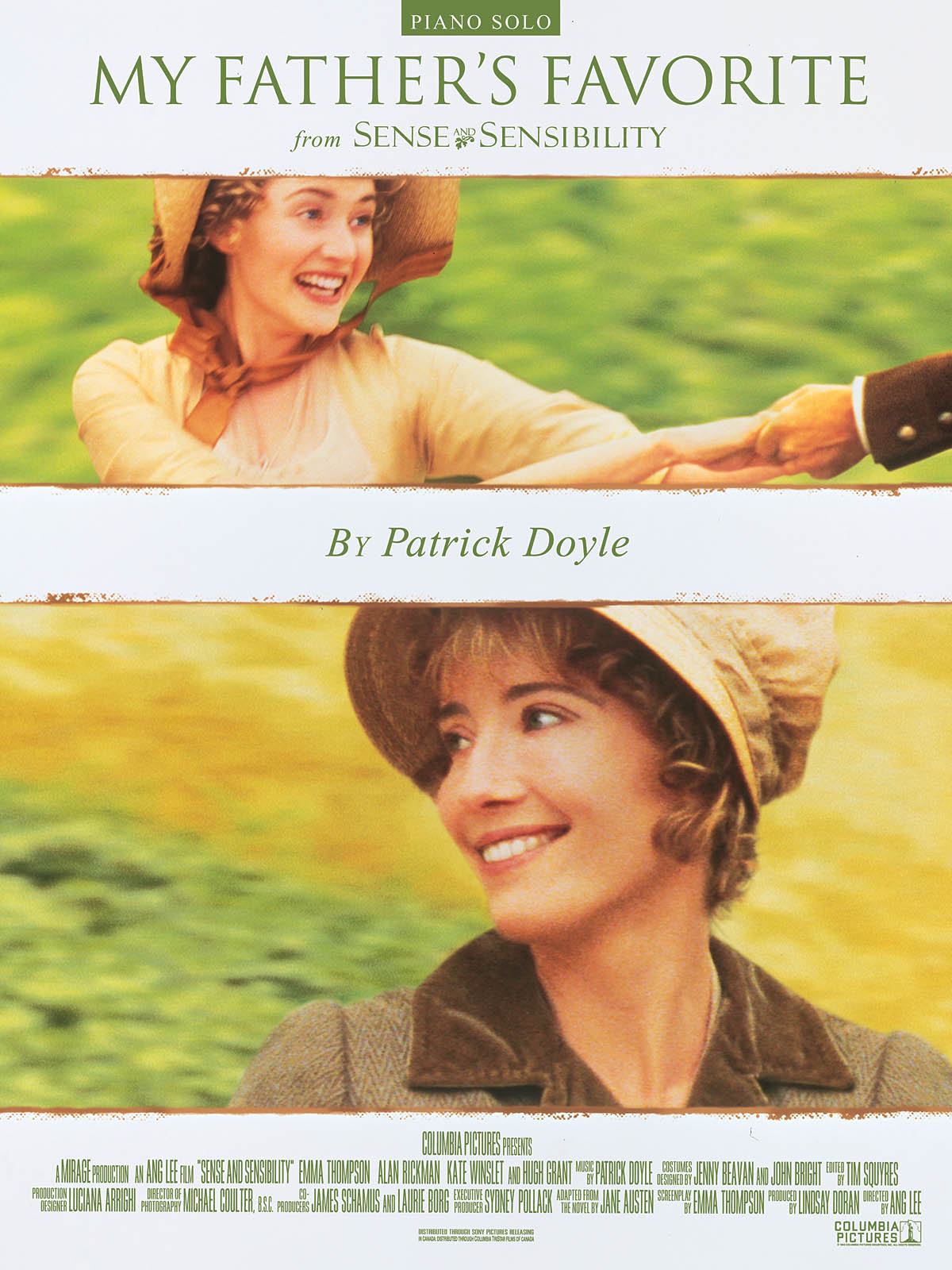 パトリック:MY FATHER'S FAVORITE FROM SENSE & SENSIBILITY 【輸入:ピアノ】
