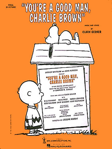YOU'RE A GOOD MAN, CHARLIE BROWN 【輸入:ヴォーカルとピアノ】