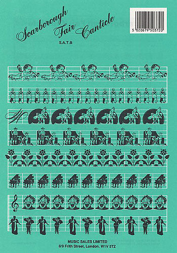 SCARBOROUGH FAIR/CANTICLE(S,A,T,B) 【輸入:合唱とピアノ】