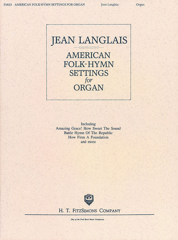 AMERICAN FOLK-HYMN SETTINGS ORGAN/JEA 【輸入:オルガン】
