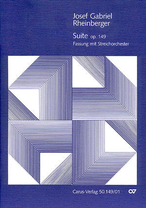 ラインベルガー:組曲 Op.149: バイオリン 【輸入:オーケストラ・パート譜】