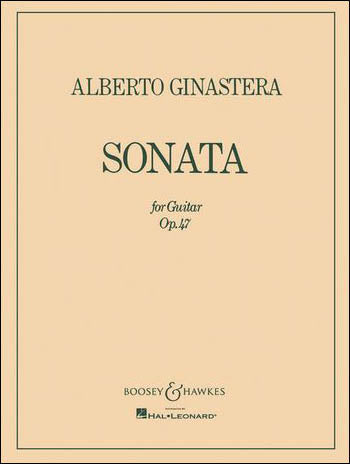ヒナステーラ:ギター・ソナタ Op.47 【輸入:ギター】