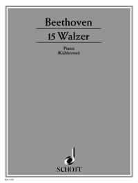 ベートーヴェン:15のワルツ/Kuhlstrom編 【輸入:ピアノ】